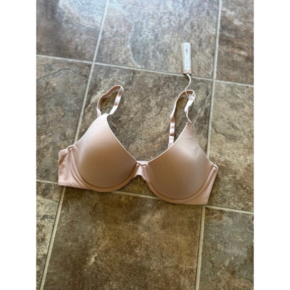 Skims Fits Everybody Scoop Plunge Bra Clay Size 36C - Picture 3 of 6
